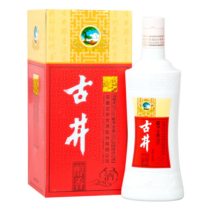 古井贡 古井醇香白酒 50度500ml*6瓶整箱装 新老包装随机发