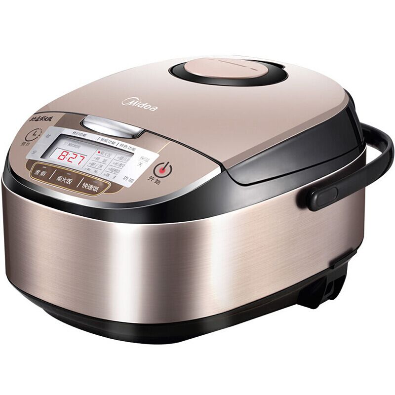 美的(midea)电饭煲 拉丝不锈钢机身 聚能釜内胆4l电饭锅 mb-wfs4029