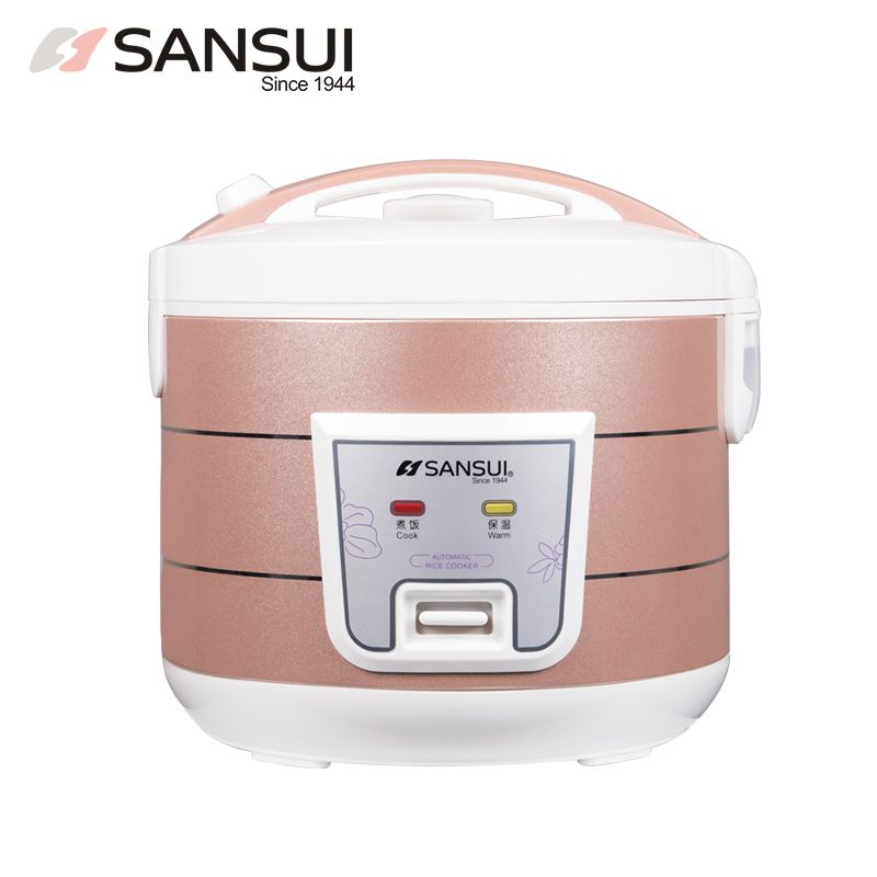 sansui 山水 多功能3-5人电饭煲4l 印花外壳 操作简单方便 sf-40h12a