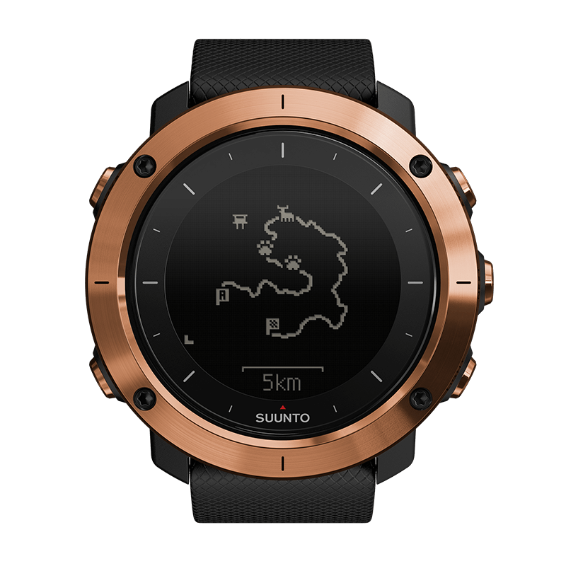 suunto 颂拓traverse远征系列alpha copper古铜特别版户外手表