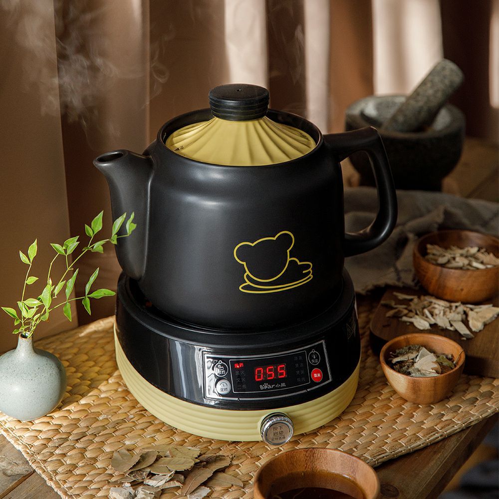 煎药壶 分体陶瓷中药煲全自动中药壶熬药锅养生壶3l电药锅电砂锅 jyh