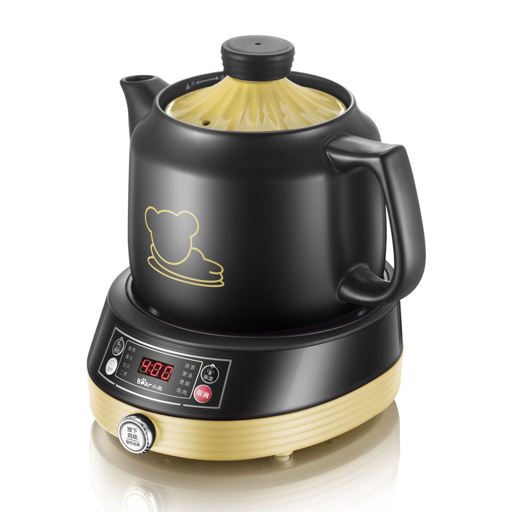 bear小熊 煎药壶 分体陶瓷中药煲全自动中药壶熬药锅养生壶3l电药锅电