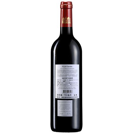 梦诺 法国原瓶进口 皇家花园干红葡萄酒750ml
