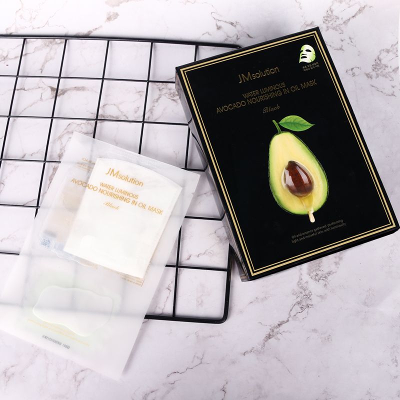 jmsolution jm 牛油果营养精油面膜 10片/盒*2 韩国进口