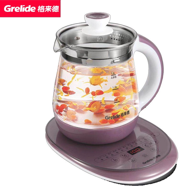 格来德/grelide g118e养生壶煮茶器电热水壶 养颜更养生 12项功能 1.