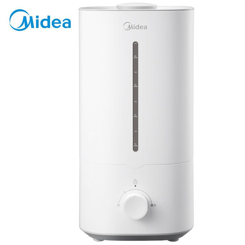 美的MIDEA 空气加湿器鼻炎家用卧室客厅孕妇母婴幼儿静音除菌喷雾器办公室桌面小型迷你雾化器