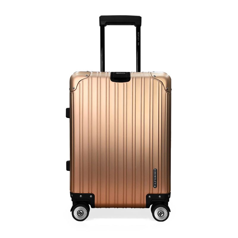 bentley 宾利 全铝镁合金 20寸黑金铝拉杆箱