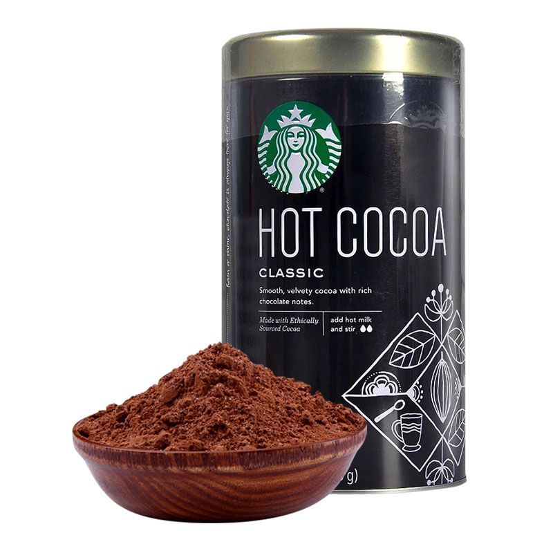 starbucks/星巴克 【2罐仅需139元】可可粉热巧克力粉朱古力粉 850g