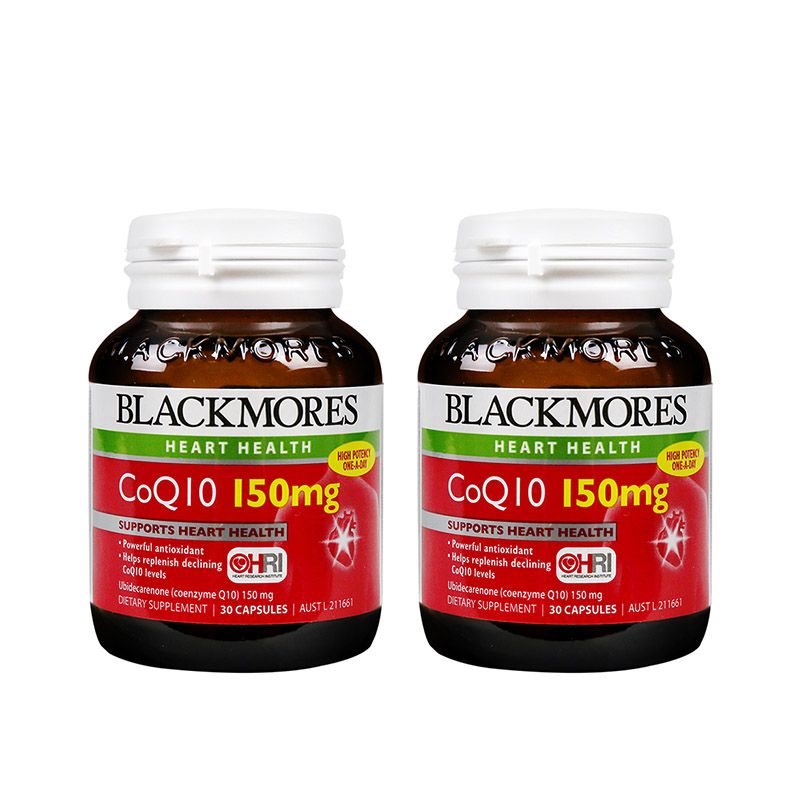 BLACKMORES/澳佳宝 【两瓶特惠 】营养心肌 辅酶Q10 30粒*2瓶IVY