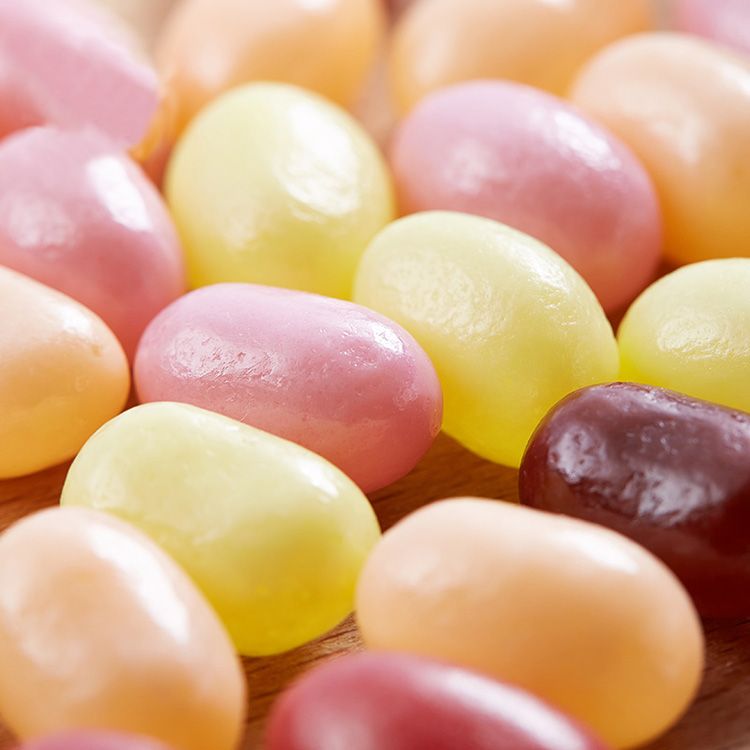 徐福记 新年糖彩豆软糖500g散称彩虹糖儿童水果可乐酸酸甜甜过年糖果