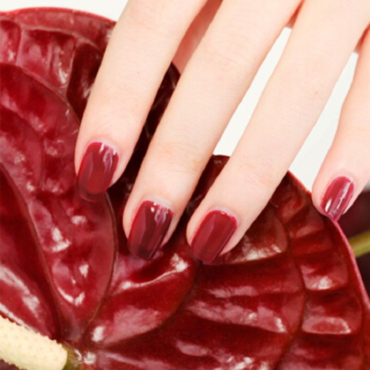 candy moyo 指甲油红莓浆果色 cmb04 红色车厘子色 可剥无毒 可剥