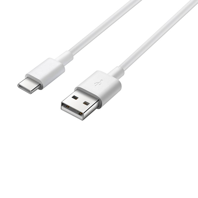 荣耀原装 type-c 数据线 手机充电线 安卓电源线 1m 白色
