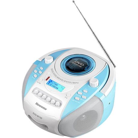 【易购】纽曼(newsmy) dvd-m100收音版 蓝色 英语学习机cd机磁带机