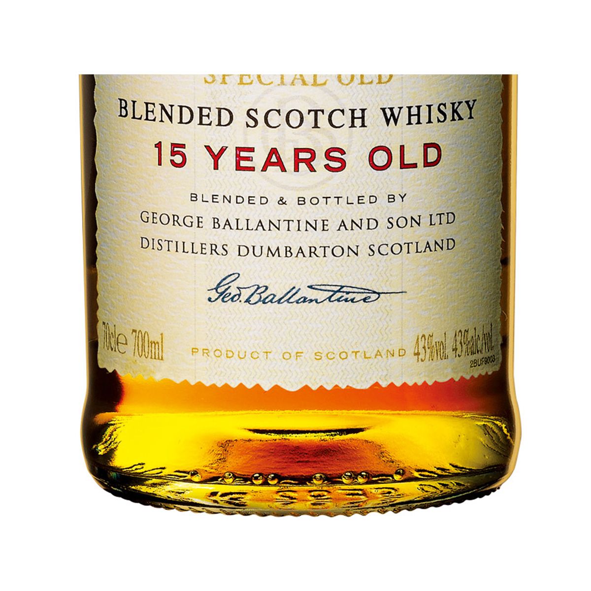 百龄坛 15年苏格兰威士忌700ml