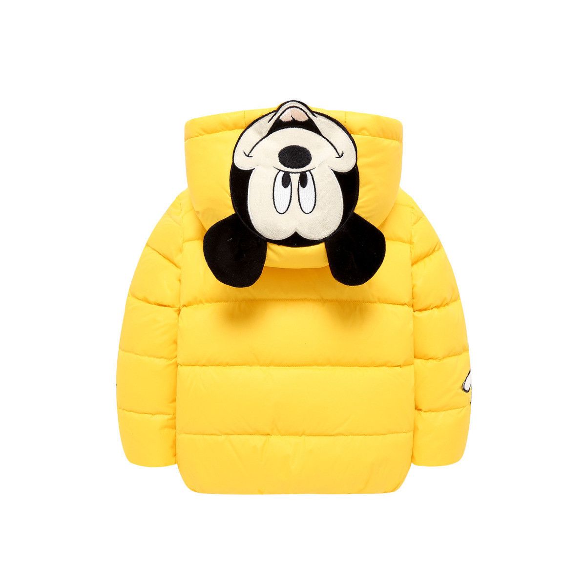 迪士尼 米奇米妮2018冬季新款童装男童连帽可爱卡通羽绒服外套