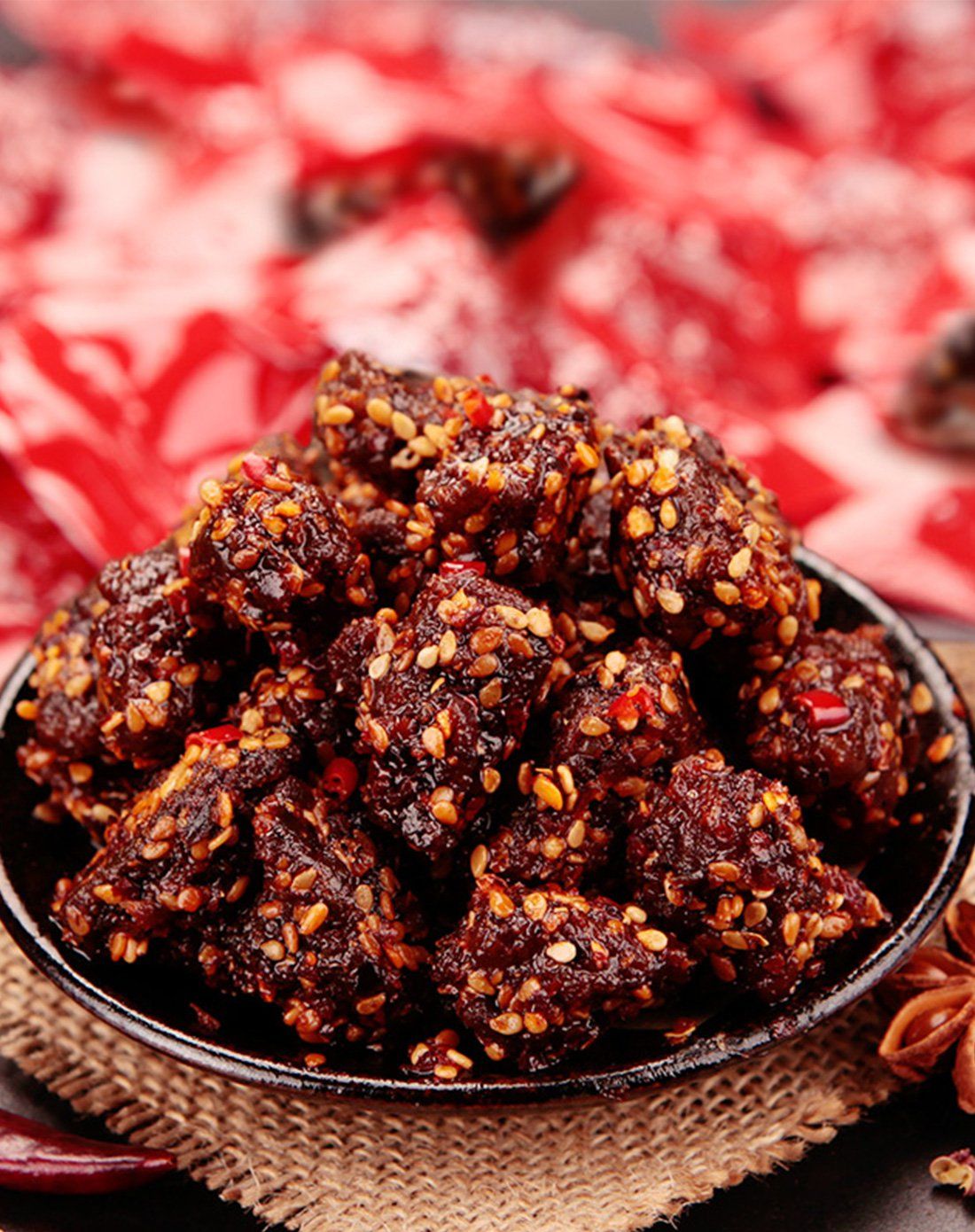 牛肉零食 蜀道香麻辣牛肉粒150g(分享装)