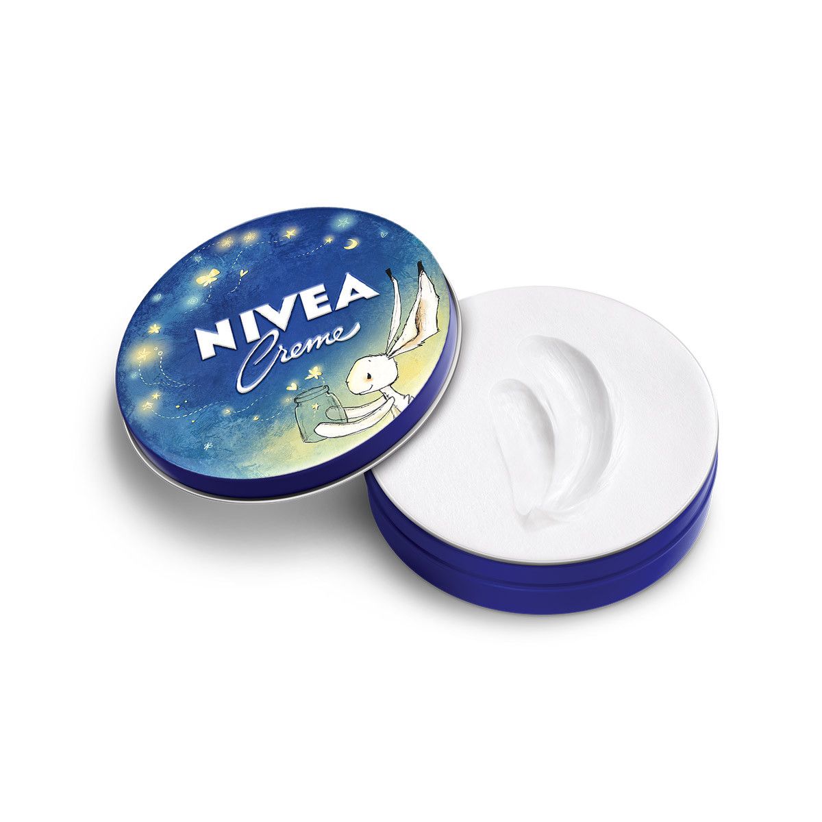 日霜 妮维雅nivea 蓝罐润肤霜150ml 童话版 面霜 身体乳