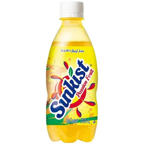 屈臣氏(watsons)新奇士百香果汁碳酸饮料 380ml*15瓶 整箱装