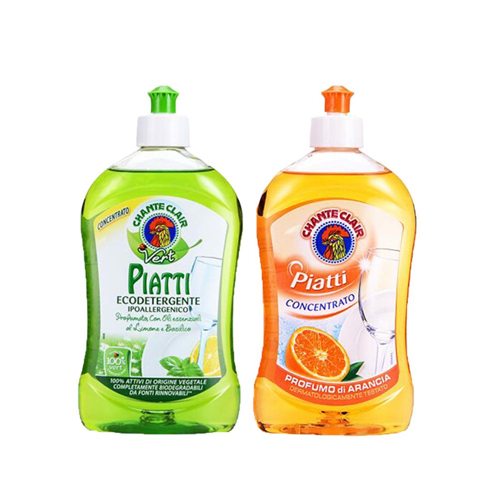 大公鸡头 意大利进口浓缩洗洁精 500ml *两瓶装