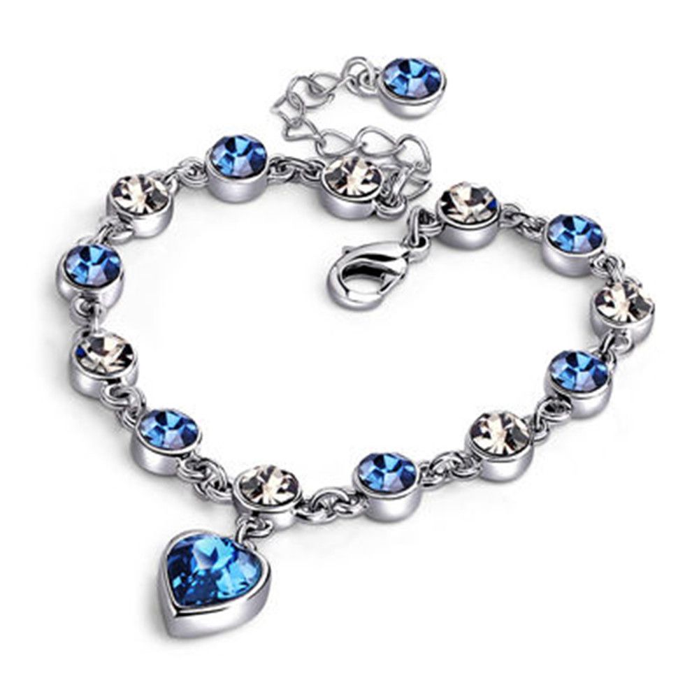 静风格 情人节推荐 施华洛世奇元素水晶星座手链 女 c1410001