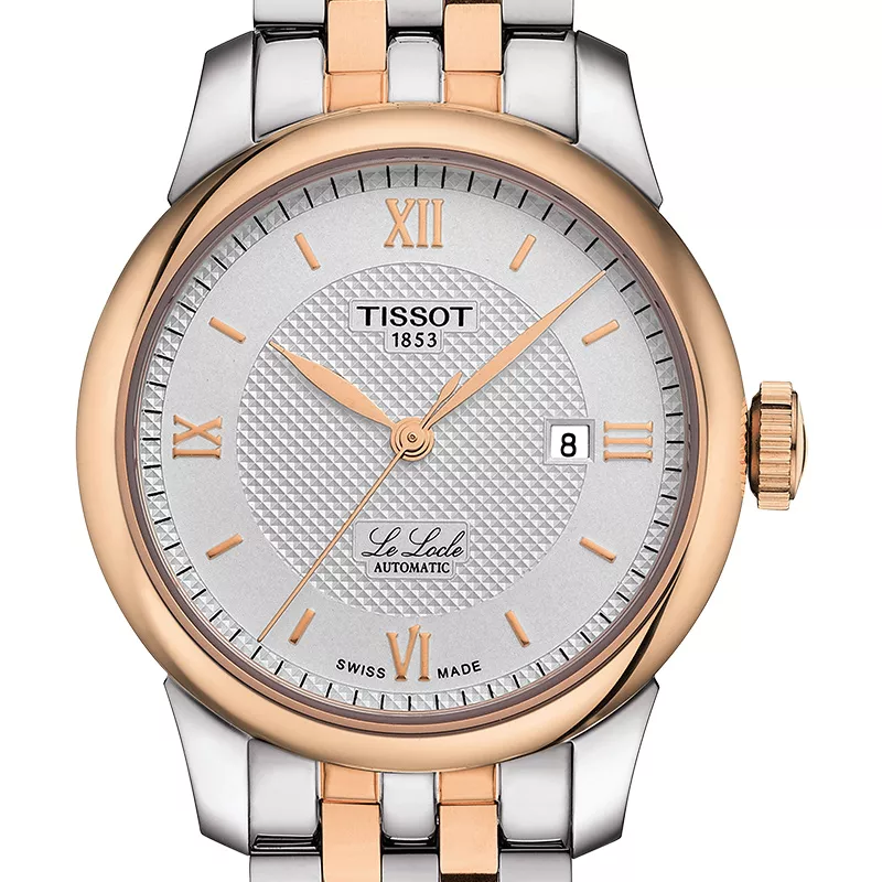 TISSOT 天梭  新款力洛克手表经典机械女表 T006.207.22.038.00