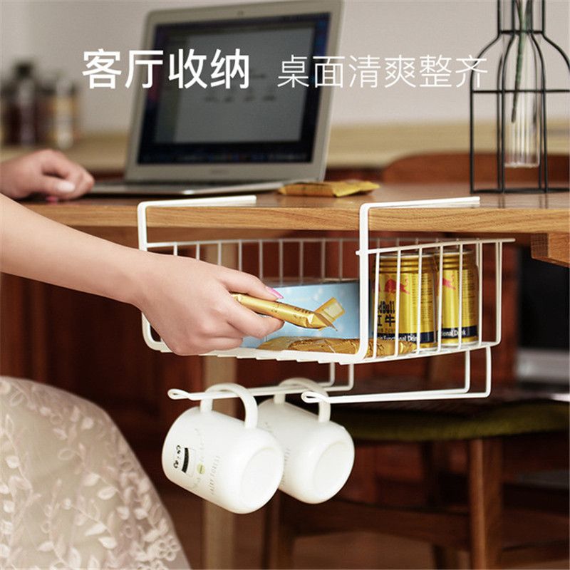 沐益生 新品多功能厨房置物架 创意橱柜挂篮挂架 实用居家用品