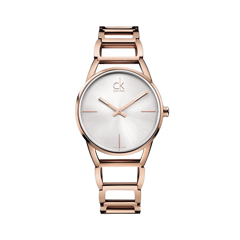 calvin klein ck卡文克莱手表女瑞士制造典雅系列简约时尚镂空表带