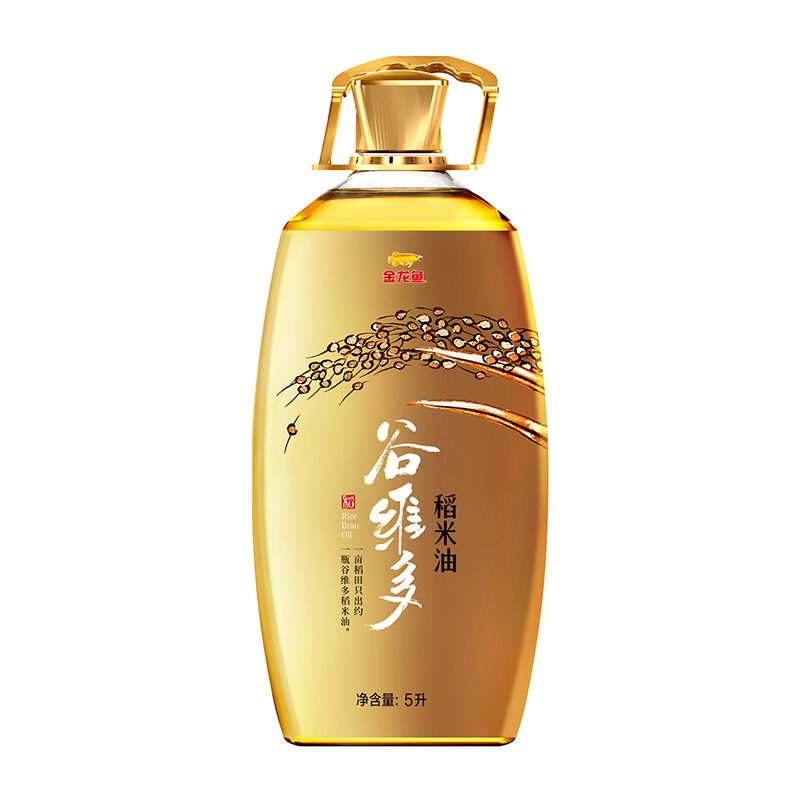 金龙鱼 谷维多稻米油5L