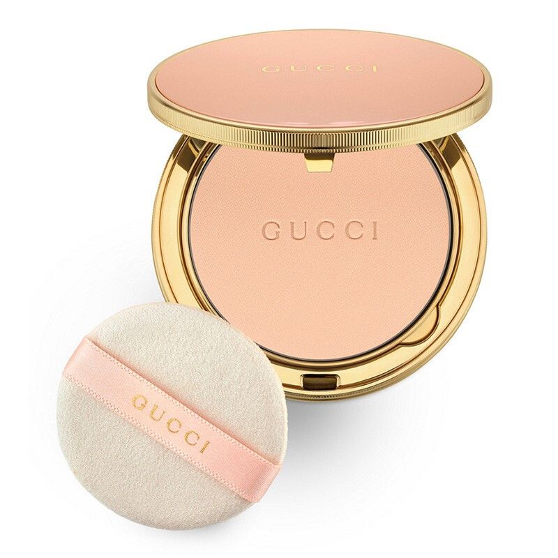 Gucci/古驰 新款透亮滑蜜粉饼 散粉 10g 意大利进口 遮瑕持妆柔光滤镜 Star Beauty