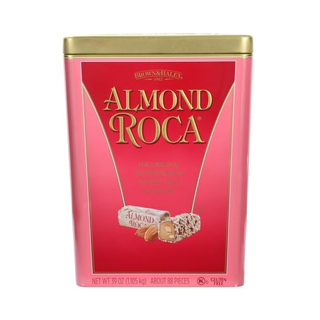 roca/乐家 美国进口扁桃仁巧克力 糖果零食 喜糖礼盒婚庆1105g罐装糖