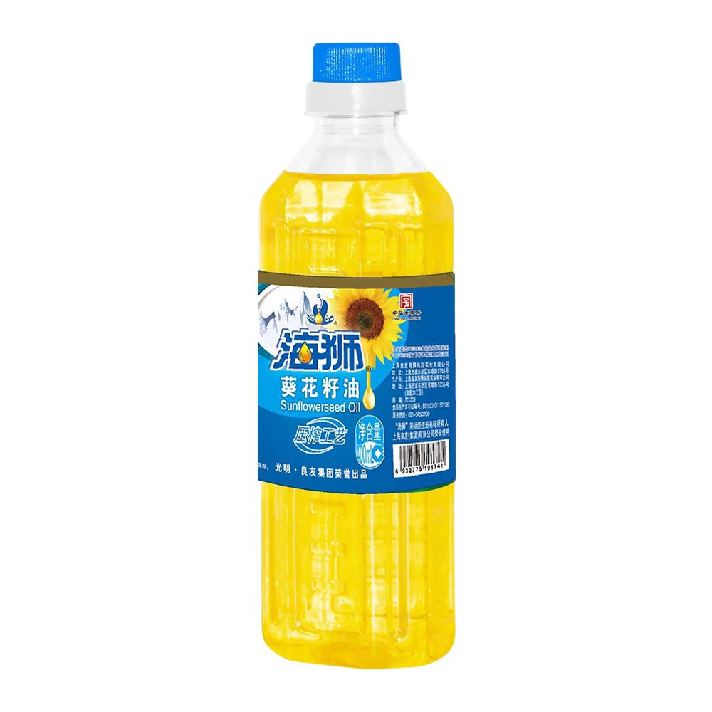 海狮 清真食用油 葵花籽油400ml 压榨工艺
