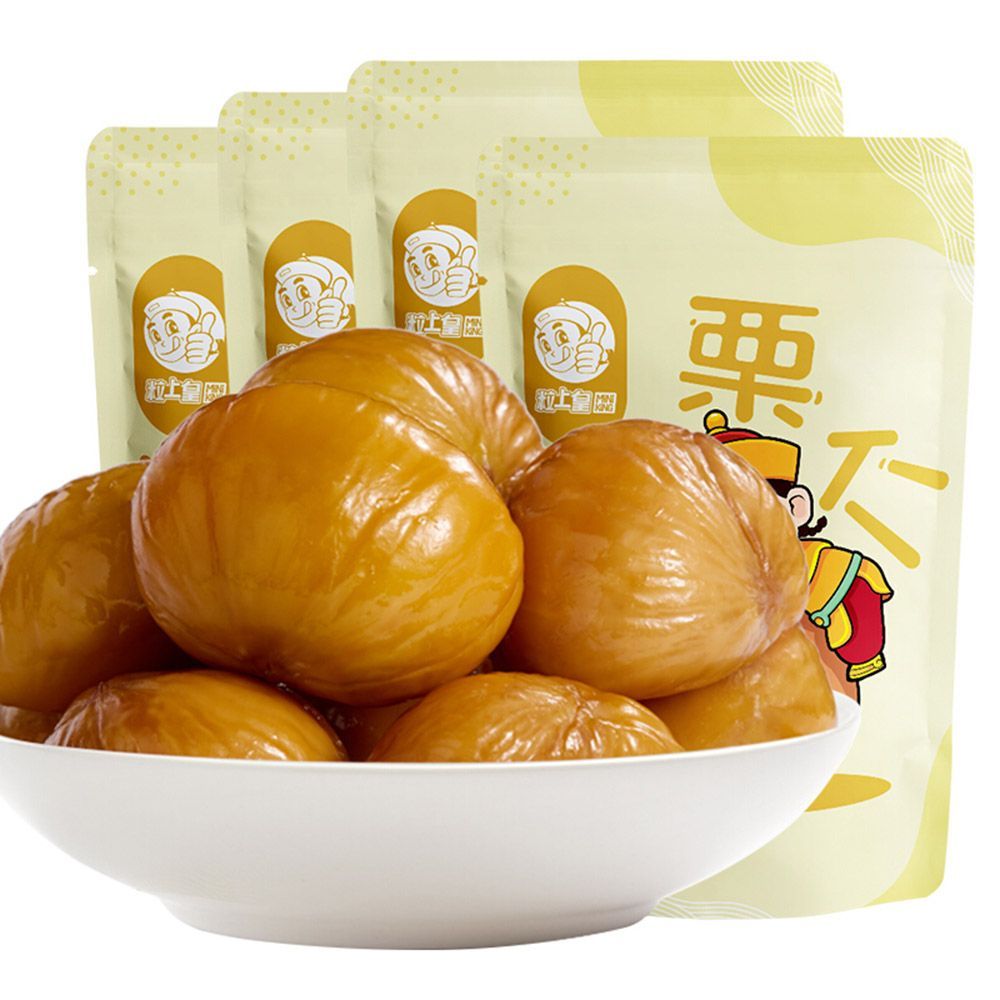 粒上皇 板栗仁(100g*6包)甘栗仁休闲零食