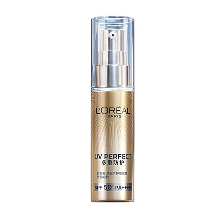L'oreal/欧莱雅 小金管多重防护隔离防晒霜 隔离乳 30ml 香港地区进口 美白控油防晒伤 star beauty