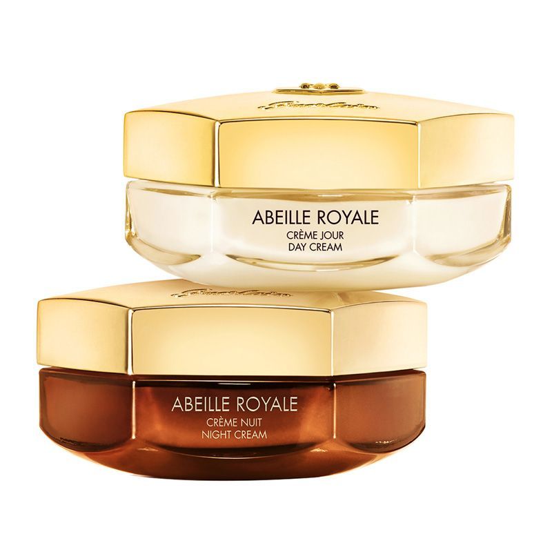 Guerlain/娇兰 帝皇蜂姿紧致柔润日晚霜套装 50ml+50ml 法国进口 滋养修护肌肤面霜 SAIJIA