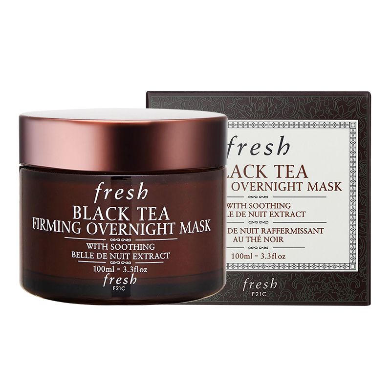 fresh/馥蕾诗 【会员专享】红茶塑颜紧致修护睡眠面膜黑罐100ml 法国进口 润泽补水涂抹免洗【保税仓直发】 SAIJIA