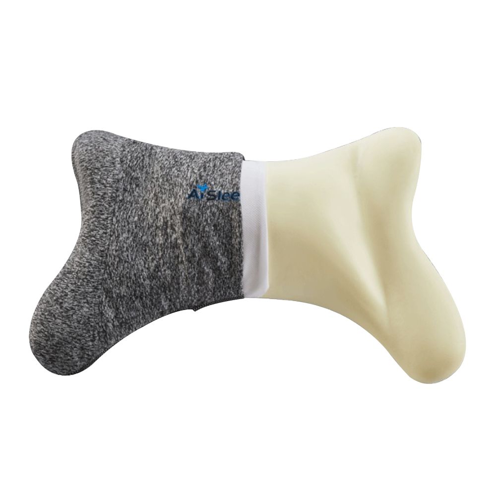 睡眠博士 靠垫 零度绵汽车腰靠慢回弹腰垫车载靠枕