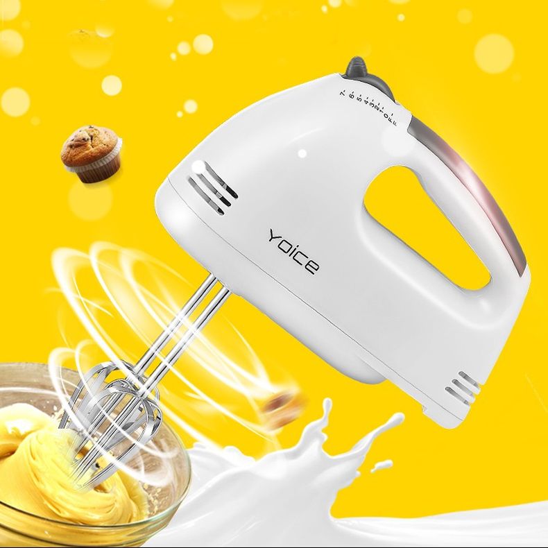 Yoice/优益 *打蛋器Y-180电动家用打蛋机迷你打奶油机烘焙工具打发器搅拌手持7档