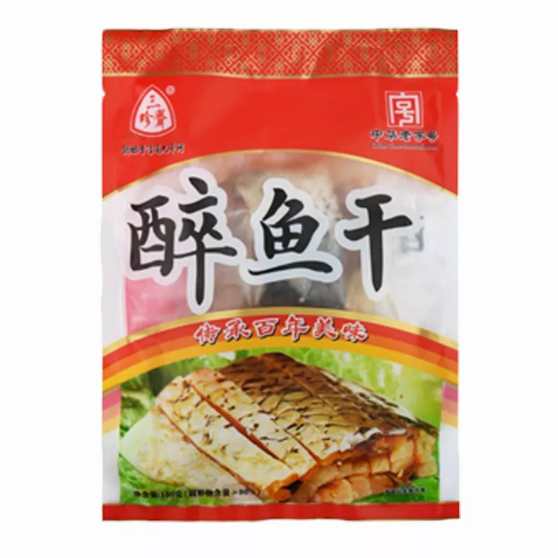 三珍斋 醉鱼干 乌镇特产真空熟食卤味即食鱼肉150g/袋