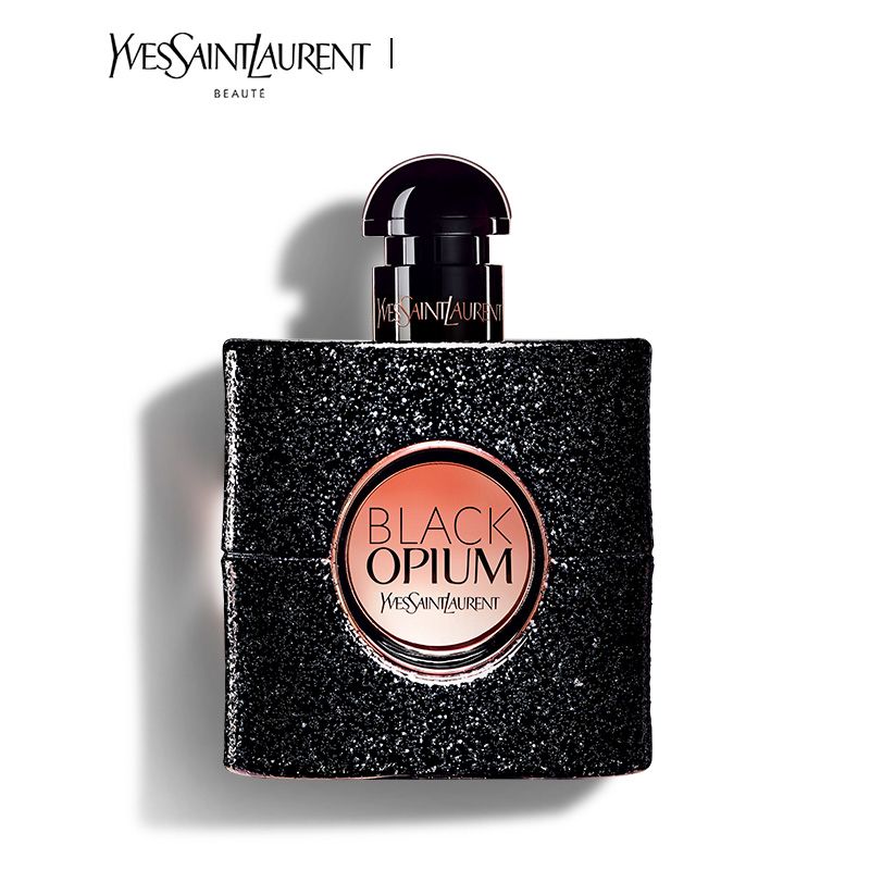 YSL/圣罗兰 Black Opium黑鸦片女士香水50mlEDP黑色奥飘茗香氛经典浓香型迷人持久不同版本随机发货