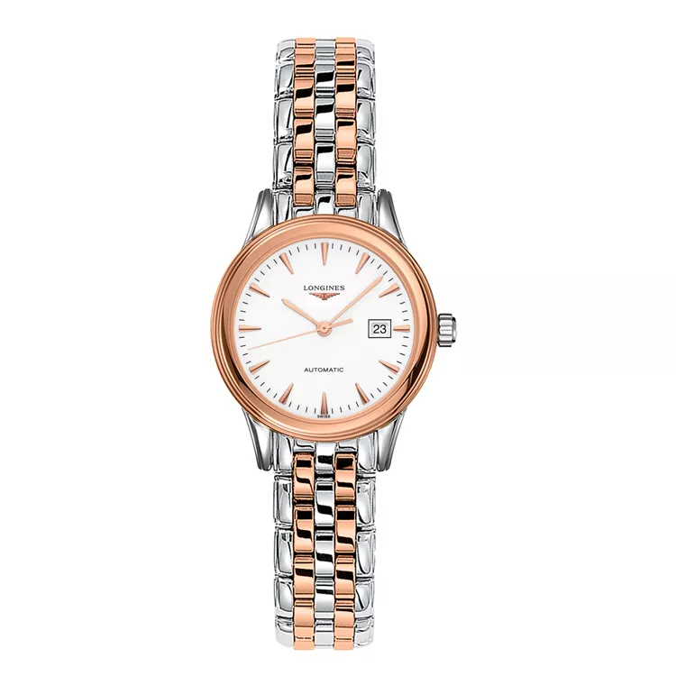 浪琴 Longines 军旗系列手表自动机械女表30mm L4.374.3.92.7