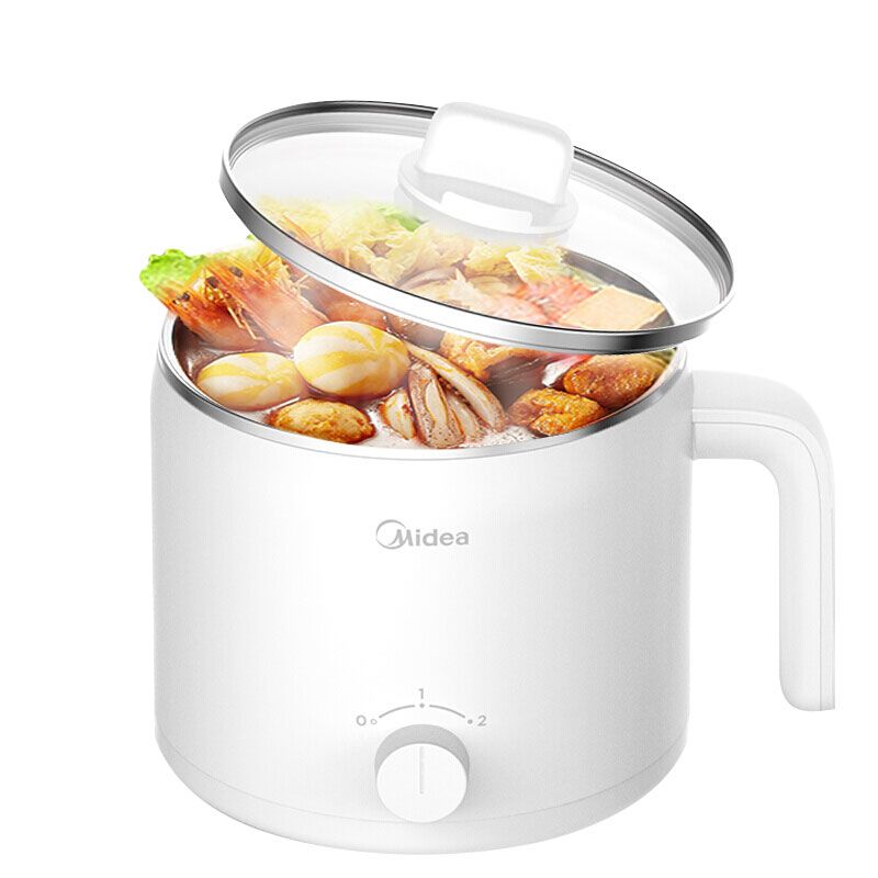 midea 美的 多用途锅多功能电热锅 电热杯学生宿舍电煮锅煮面电火锅电锅MC-DY16Easy101