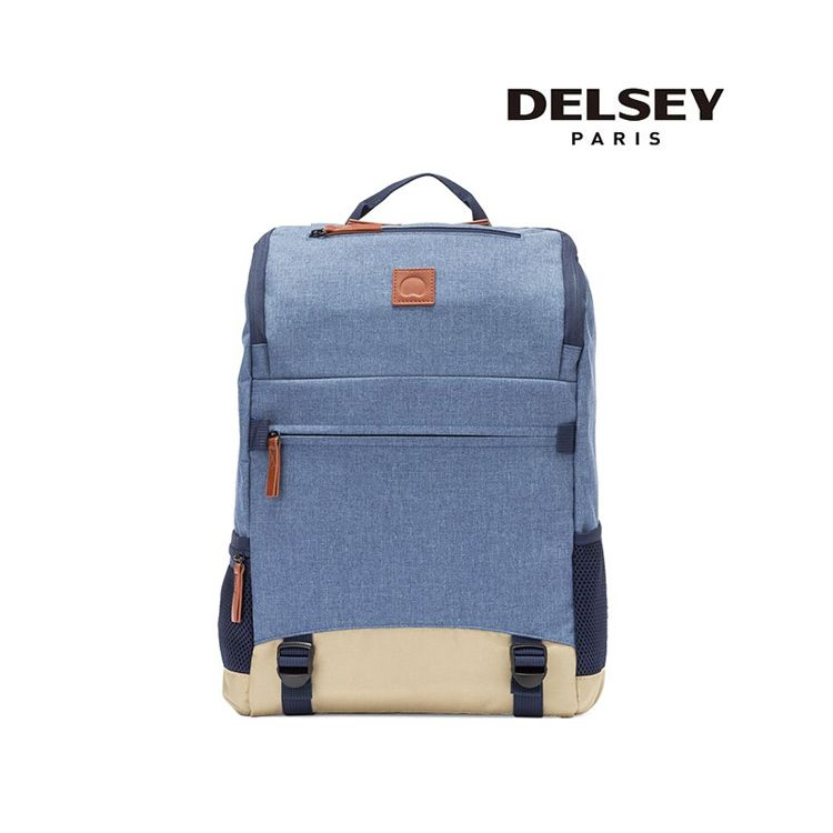 DELSEY /法国大使 双隔层休闲电脑双肩包旅行背包