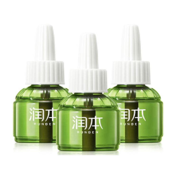 润本 电蚊香液  3瓶×45ml90晚  蚊水 蚊香 蚊液   Q-56520001