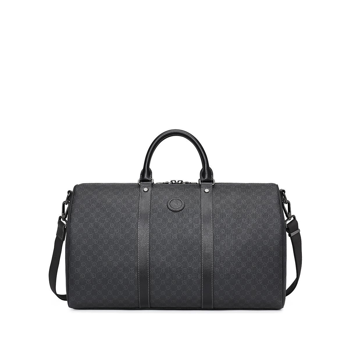 金利来新品旅行包简约大容量多功能男包手提包 深灰 均码