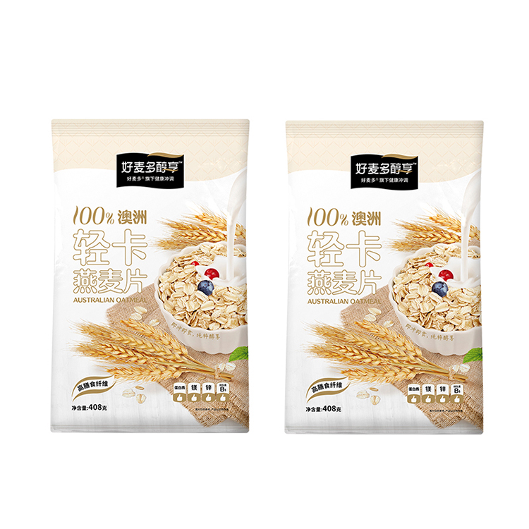 好麦多 澳洲轻卡燕麦片408g*2袋