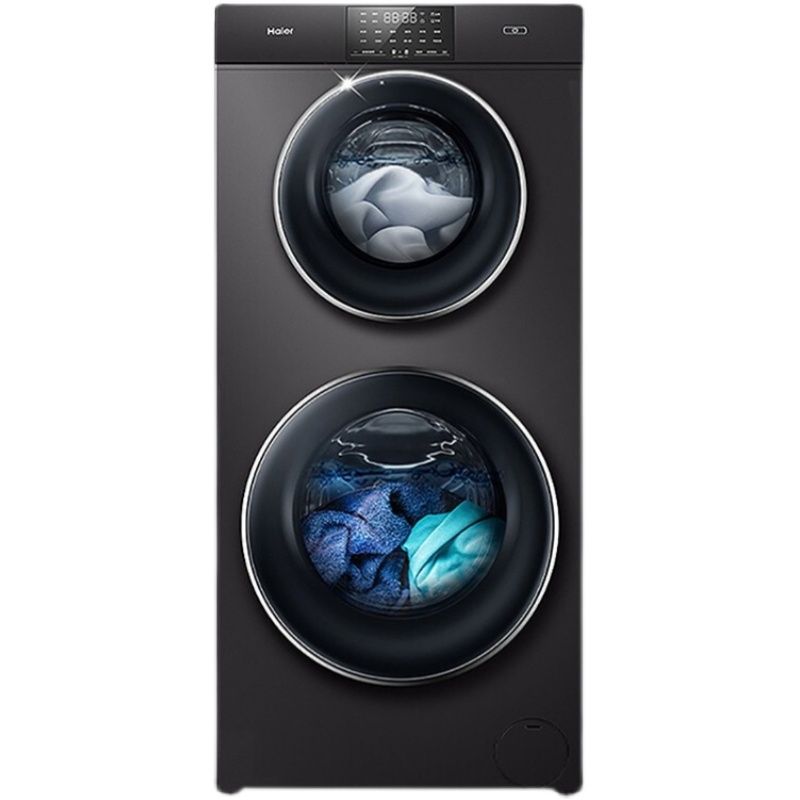 Haier/海尔 家用双滚筒分区洗护全自动变频13KG公斤洗衣机  XQGF130-B1258U1