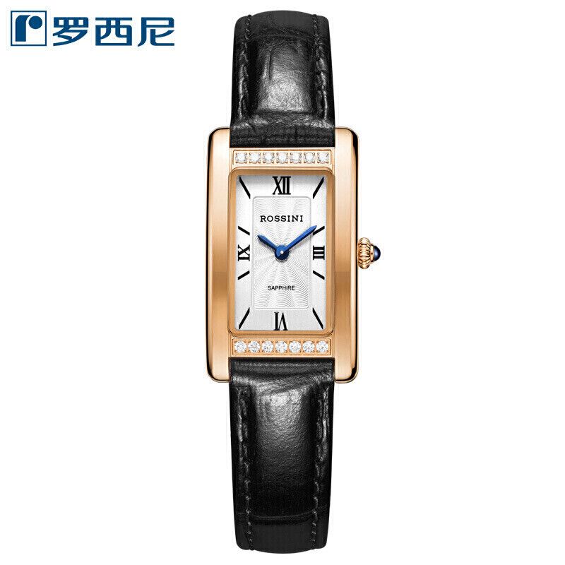 罗西尼(ROSSINI) 手表CHIC系列皮带钢带时尚女士石英表116418G01D