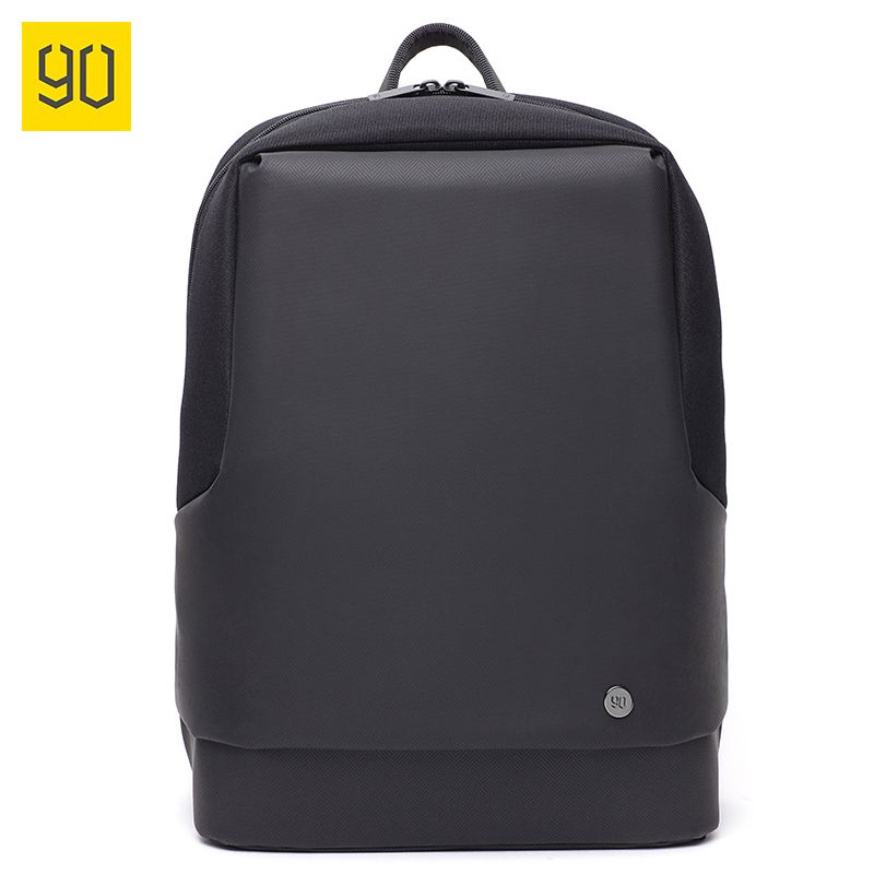 MI 小米90分City城市通勤15.6英寸双肩包商务休闲运动大学生背包电脑包男士电脑包黑色