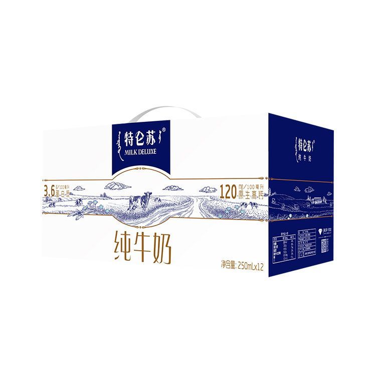 蒙牛 特仑苏纯牛奶 250ML*12