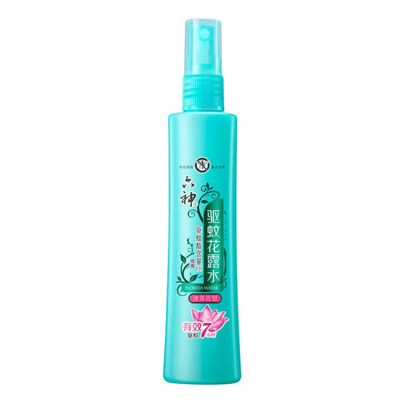 京东直供 六神【驱蚊喷雾】冰莲香型花露水180ml*1(防蚊 驱蚊液舒缓清新空气)